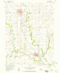Download a high-resolution, GPS-compatible USGS topo map for Wilber, NE (1958 edition)