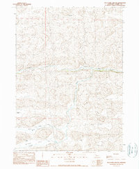 Download a high-resolution, GPS-compatible USGS topo map for Wild Mare Lake SW, NE (1990 edition)