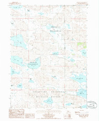 Download a high-resolution, GPS-compatible USGS topo map for Willow Lake, NE (1986 edition)