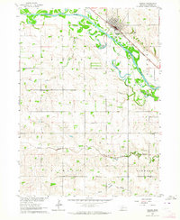 Download a high-resolution, GPS-compatible USGS topo map for Wisner, NE (1964 edition)