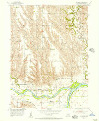 Download a high-resolution, GPS-compatible USGS topo map for Wolbach SW, NE (1956 edition)