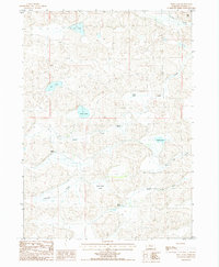 Download a high-resolution, GPS-compatible USGS topo map for Wolf Lake, NE (1987 edition)