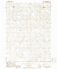 Download a high-resolution, GPS-compatible USGS topo map for Wright Valley NE, NE (1986 edition)