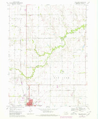 Download a high-resolution, GPS-compatible USGS topo map for York North, NE (1984 edition)