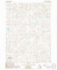Download a high-resolution, GPS-compatible USGS topo map for Young Valley, NE (1986 edition)