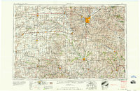 1958 Map of Adams, NE