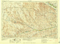 1958 Map of Benkelman, NE