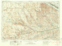 1954 Map of McCook, 1966 Print