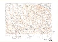 1957 Map of Cambridge, NE