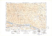 1956 Map of Paxton, NE