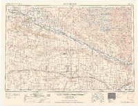 1958 Map of Scottsbluff