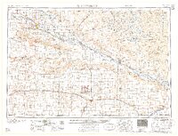 1958 Map of Scottsbluff