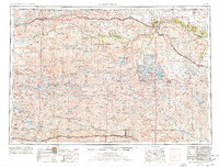 1957 Map of Cody, NE, 1978 Print