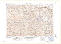 1959 Map of Cody, NE