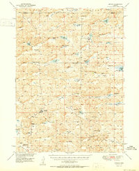 Download a high-resolution, GPS-compatible USGS topo map for Arthur, NE (1950 edition)