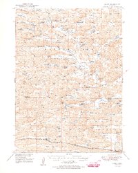 preview thumbnail of historical topo map of Cherry County, NE in 1949