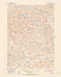 Download a high-resolution, GPS-compatible USGS topo map for Brownlee, NE (1951 edition)