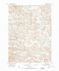 Download a high-resolution, GPS-compatible USGS topo map for Bull Lake, NE (1951 edition)