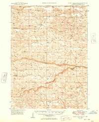 Download a high-resolution, GPS-compatible USGS topo map for Dismal River Ranch, NE (1949 edition)
