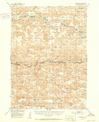 Download a high-resolution, GPS-compatible USGS topo map for Doughboy, NE (1952 edition)