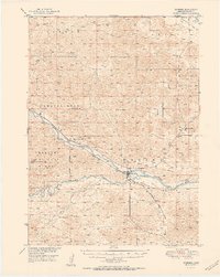 Download a high-resolution, GPS-compatible USGS topo map for Dunning, NE (1951 edition)