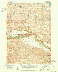 Download a high-resolution, GPS-compatible USGS topo map for Eli, NE (1952 edition)