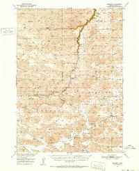 Download a high-resolution, GPS-compatible USGS topo map for Kennedy, NE (1952 edition)