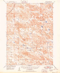 preview thumbnail of historical topo map of Morrill County, NE in 1949