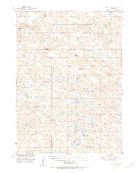 preview thumbnail of historical topo map of Brown County, NE in 1951