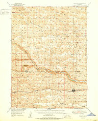 preview thumbnail of historical topo map of Mullen, NE in 1951