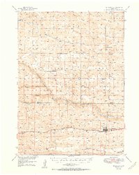 preview thumbnail of historical topo map of Mullen, NE in 1951