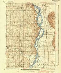 1940 Map of Nehawka