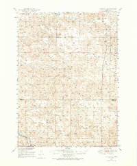 1948 Map of Seneca 4, 1974 Print