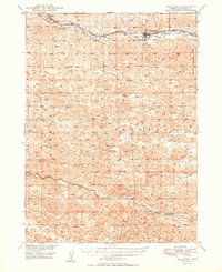 1950 Map of Thedford, NE