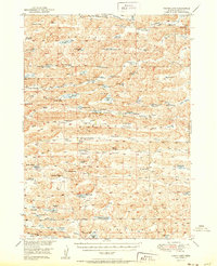 preview thumbnail of historical topo map of Cherry County, NE in 1951