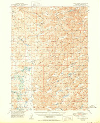 Download a high-resolution, GPS-compatible USGS topo map for Twin Lakes, NE (1950 edition)