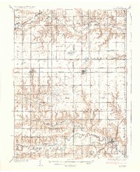 Download a high-resolution, GPS-compatible USGS topo map for Utica, NE (1937 edition)