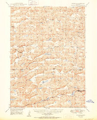 Download a high-resolution, GPS-compatible USGS topo map for Whitman, NE (1950 edition)