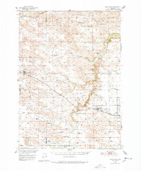 Download a high-resolution, GPS-compatible USGS topo map for Wood Lake, NE (1978 edition)