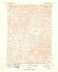Download a high-resolution, GPS-compatible USGS topo map for Wright Valley, NE (1951 edition)