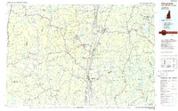 preview thumbnail of historical topo map of Claremont, NH in 1985