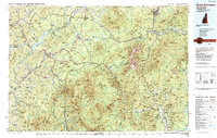 preview thumbnail of historical topo map of Grafton County, NH in 1988