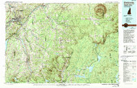 preview thumbnail of historical topo map of Coos County, NH in 1986
