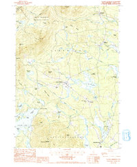 Download a high-resolution, GPS-compatible USGS topo map for Center Sandwich, NH (1987 edition)