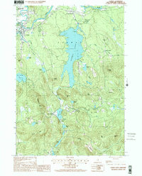 preview thumbnail of historical topo map of Carroll County, NH in 1998