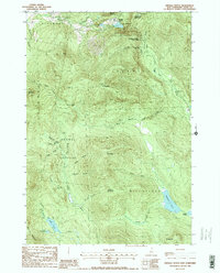 Download a high-resolution, GPS-compatible USGS topo map for Dixville Notch, NH (1988 edition)