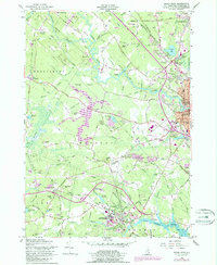 Download a high-resolution, GPS-compatible USGS topo map for Dover West, NH (1989 edition)