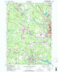 Download a high-resolution, GPS-compatible USGS topo map for Dover West, NH (1994 edition)