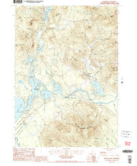 preview thumbnail of historical topo map of Carroll County, NH in 1987