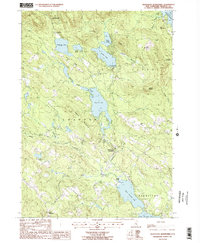 preview thumbnail of historical topo map of Belknap County, NH in 1987